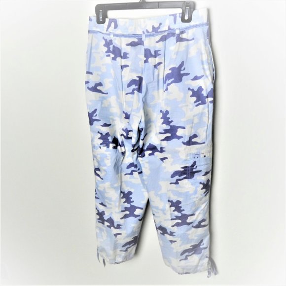 Fatigue Print Cargo Pocket Crop Pant - Picture 5 of 5